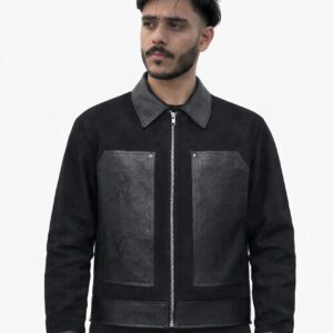 Monogram Mix Leather Workwear Blouson