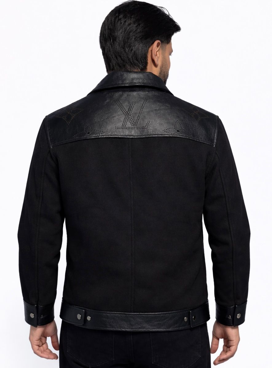 Monogram Mix Leather Workwear Blouson - Image 2